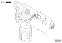 Bosch 3 603 B07 200 Pfs 5000 E Spray Pistol 230 V / Eu Spare Parts